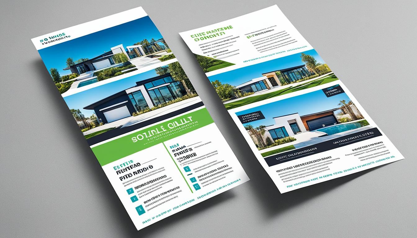 Print Power: Crafting Real Estate Brochures and Flyers