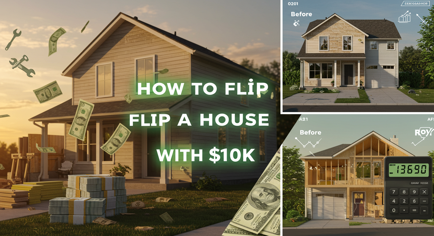 How to Flip a House With $10k